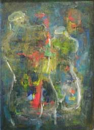 作者：増田良一、作品名：トルソー（F4）、発表時期・展覧会名：2003年10月　国分寺市第26回光発表会