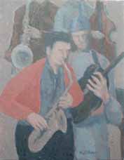 作者名：大野起生、作品名：JAZZ　(F6)、発表時期：2006年10月